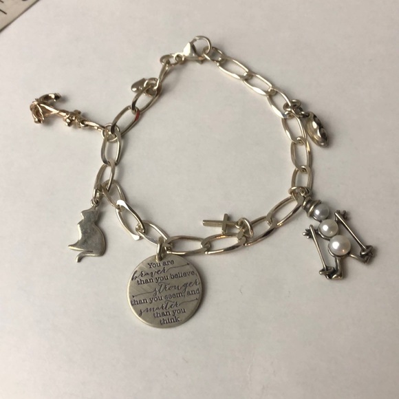 sterling silver Jewelry - Sterling silver charm bracelet